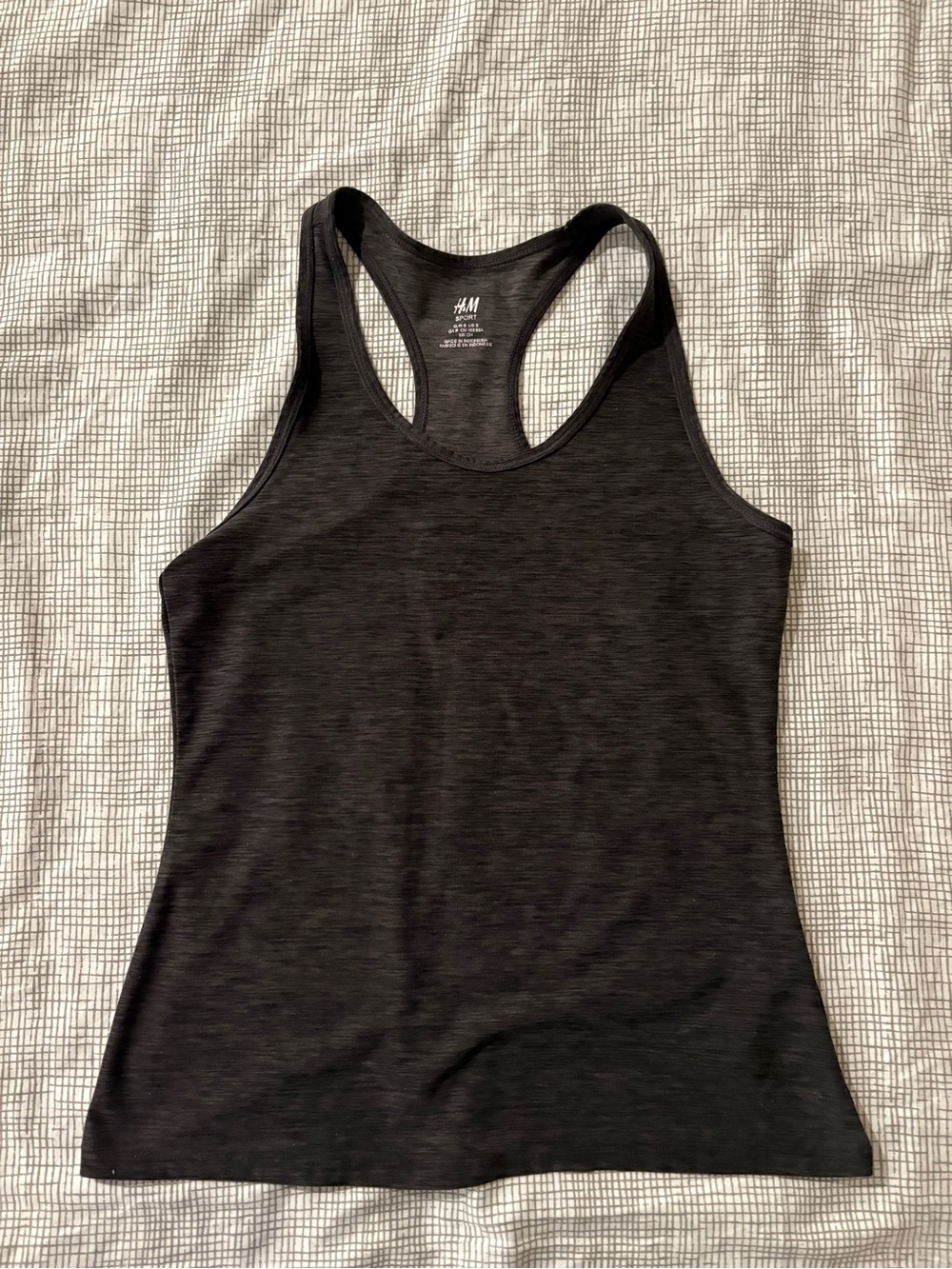 H&M Black Racerback Tank Top - Small